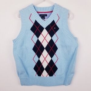 Tommy Hilfiger Argyle Sweater Vest, size 5